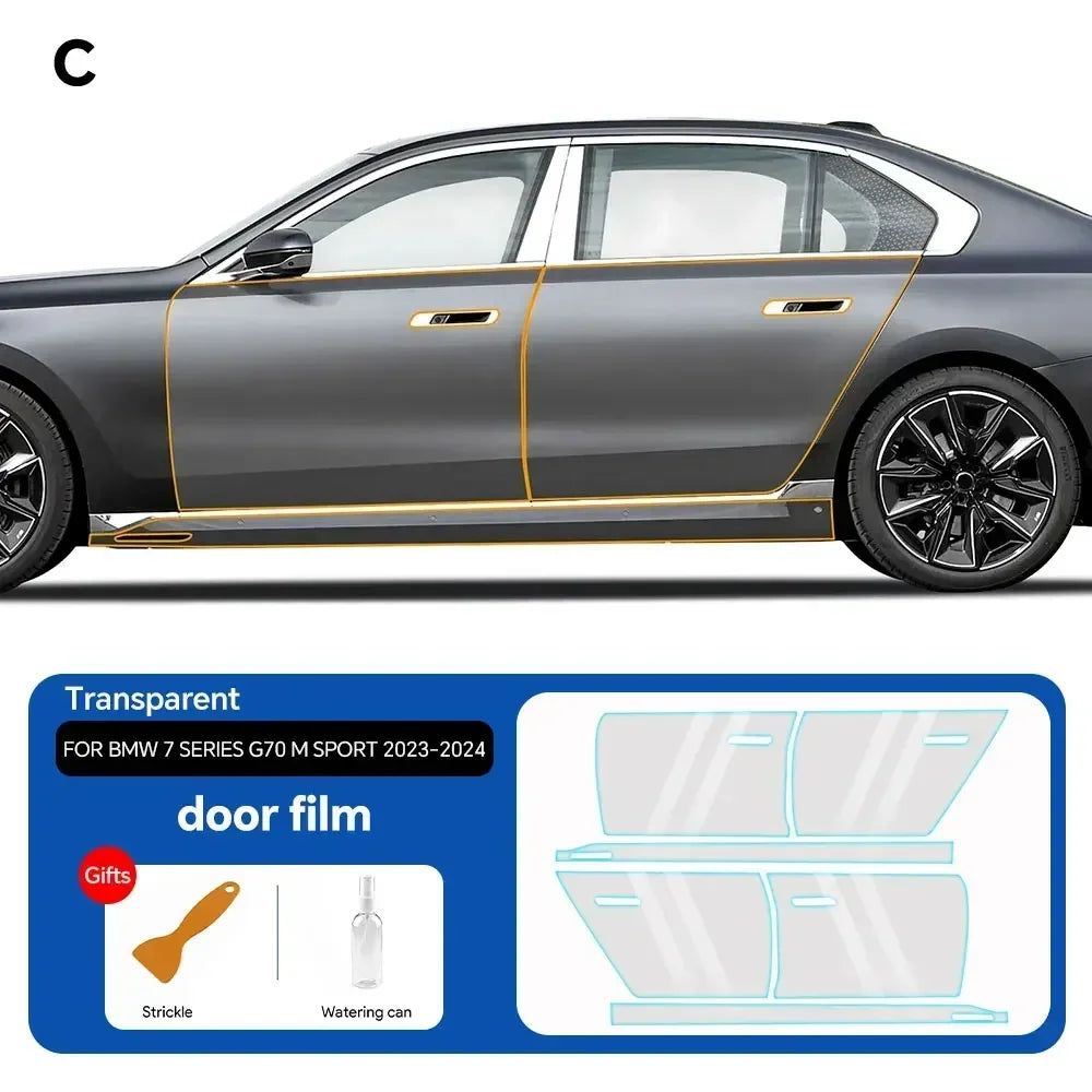 Precut PPF for BMW 7 Series G70 / M Sport (2023–2025) | TPU Paint Protection Film Clear Bra