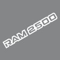 Front Windshield Logo Style Decal for Dodge RAM 1500 / 2500 / 3500 | Vinyl Truck Graphic Cover