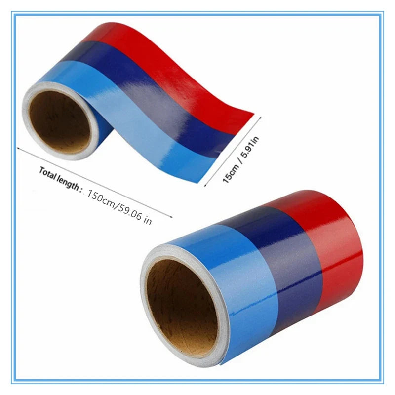 Grille Vinyl Strip Decoration Sticker for BMW M3 / M5 | 59.1"x5.9" Car Styling Decal