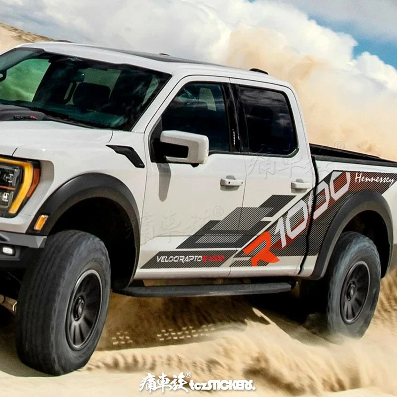 F-150 Raptor R Pickup Off-Road Racing Vinyl Decal | Body Modification Film & Decoration Sticker