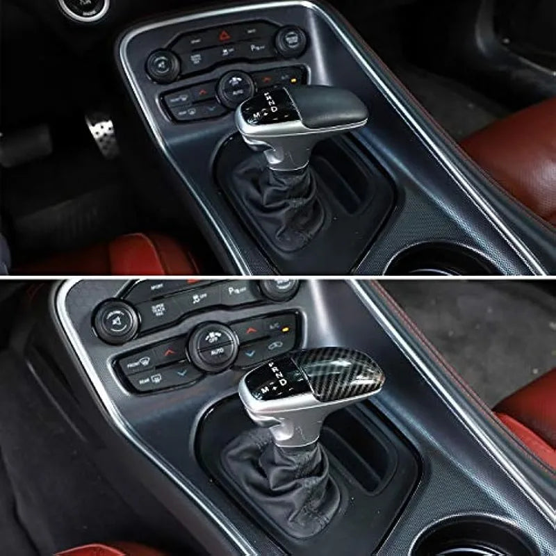 Gear Shift Knob Cover Trim for Dodge Challenger / Charger | ISO9000 Interior Accessory