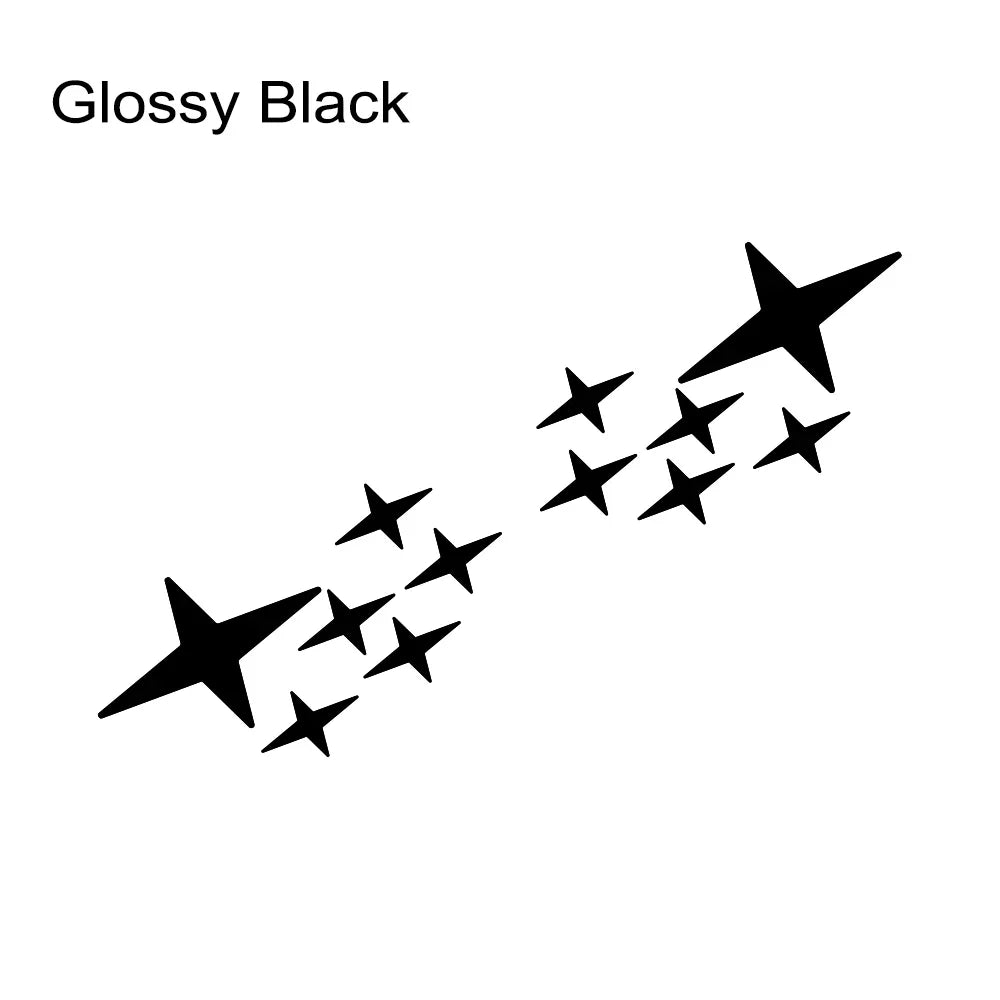 Creative Star Door Side Decal for Subaru Impreza / WRX / STI GDB | 2-Piece Vinyl Sticker