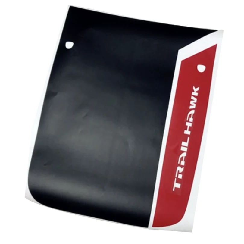 Matte Black TrailHawk Hood Decal for Jeep Renegade (2014–2023) | Precut Vinyl Graphics