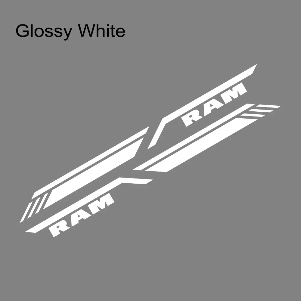 Bed Side Stripe Decal for Dodge RAM 1500 / 2500 / 3500 Rebel / TRX | Pickup Vinyl Graphic