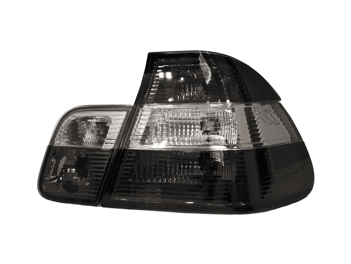 BMW 3 Series E46 Sedan Smoked Tail Lights (1999 - 2001)