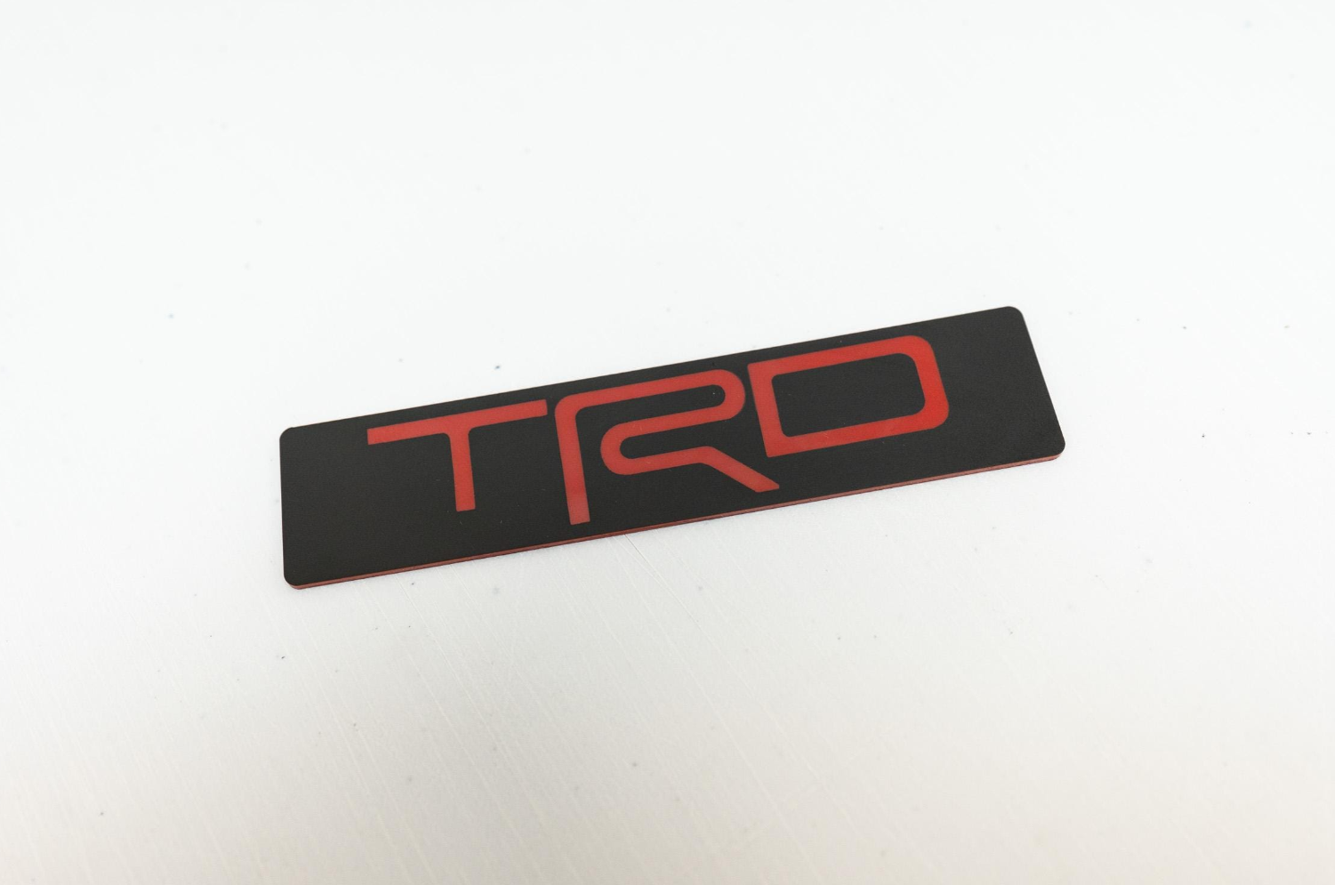 "TRD Sport" Husky Floor Mat Logo (Etched Acrylic) - Universal