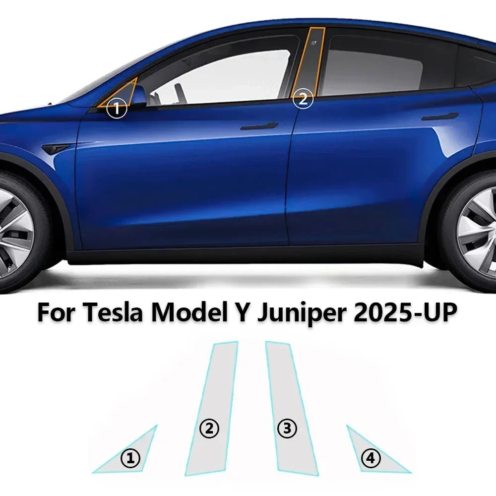 Precut PPF for Tesla Model Y Juniper (2025–2026) | TPU Headlight, Door Handle, Mirror & Tail Light