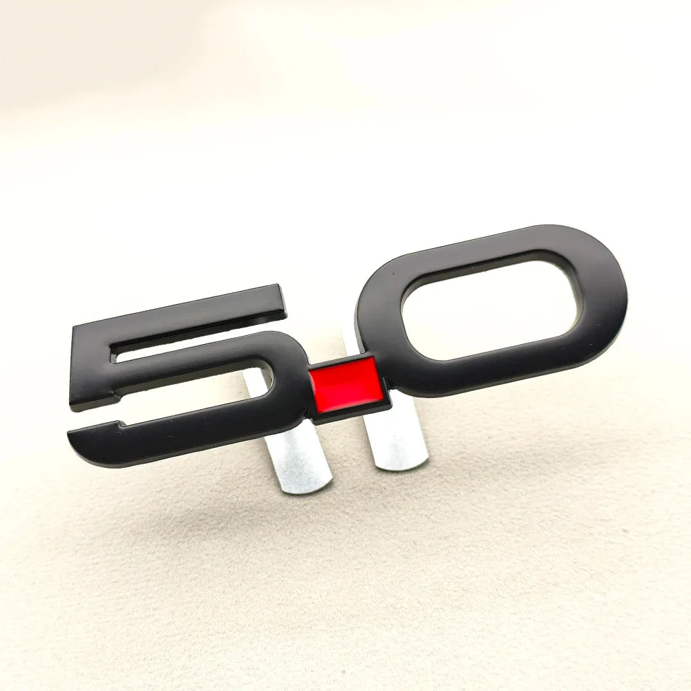 3D Metal 5.0 COYOTE V8 Badge | Grille, Trunk & Fender Emblem for Ford Mustang