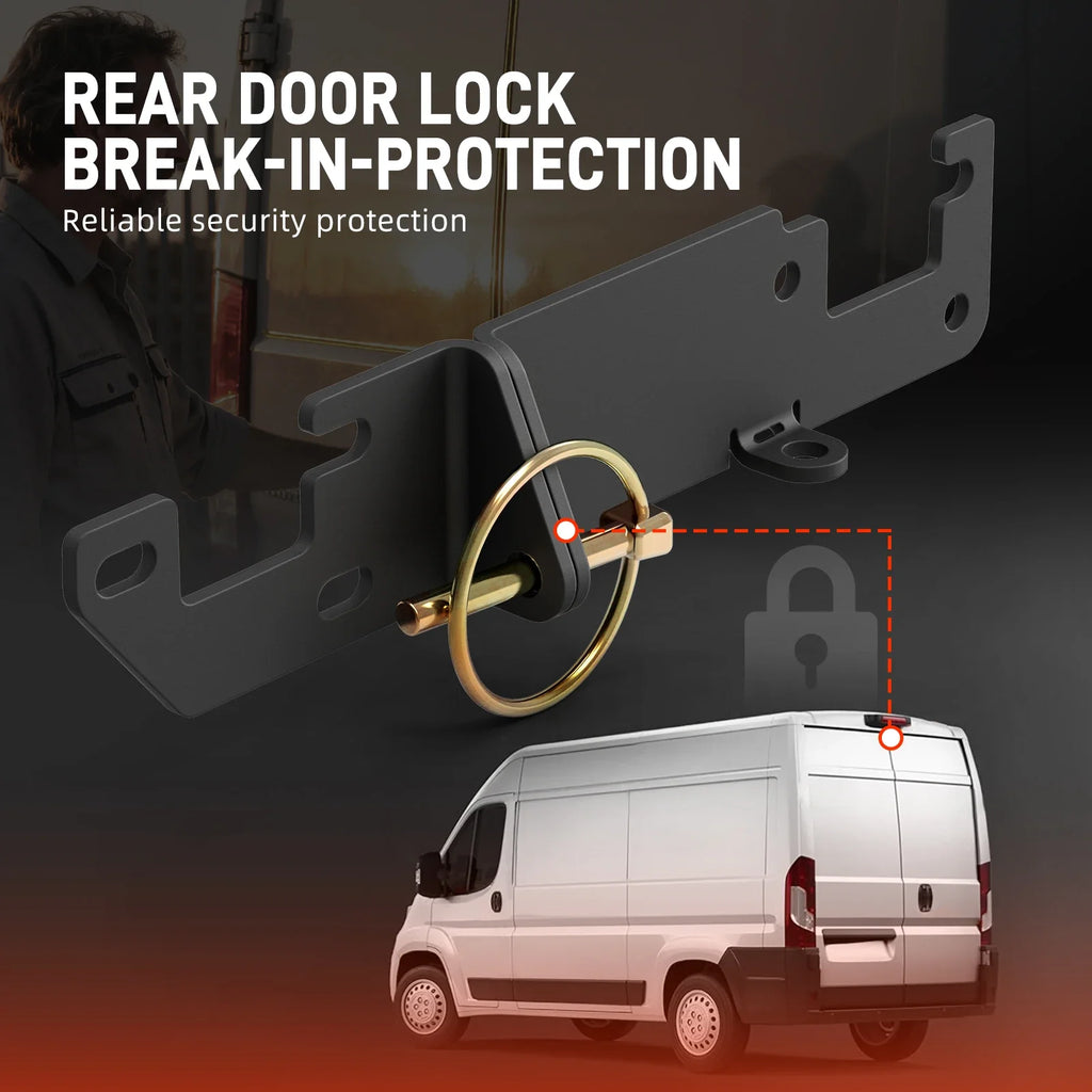 Tailgate & Driver Door Anti-Theft Lock Kit – Fiat Ducato, Peugeot Boxer & Citroen Jumper (2006+)
