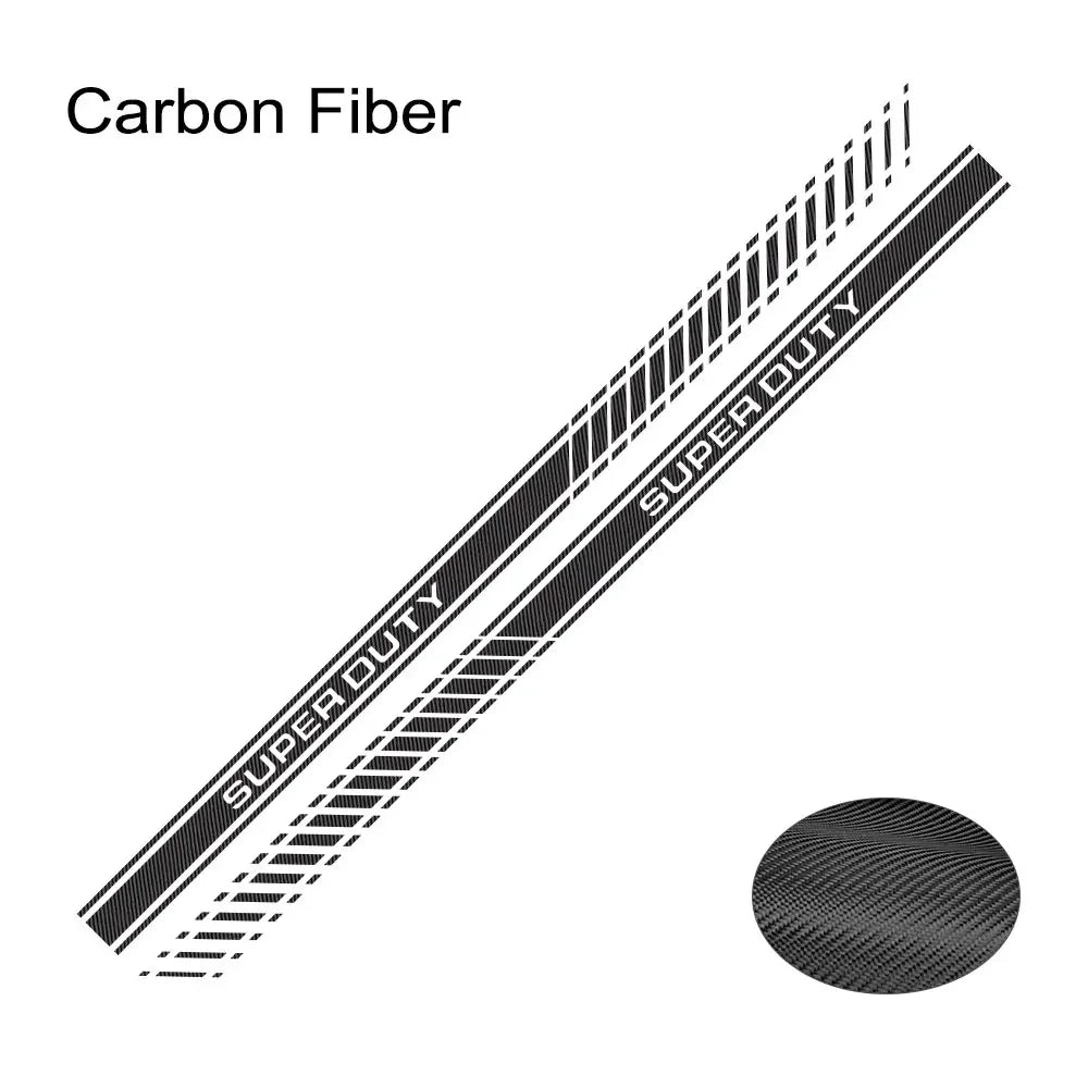 Door Side Body Stripe Decal for Ford Super Duty F-250 / F-350 / F-450 | Vinyl Truck Sticker 2-Pack