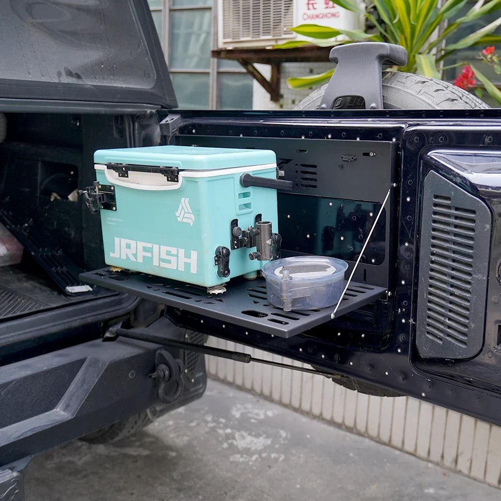 Ford Bronco Tailgate Table – Folding Luggage Shelf & Load Platform (2021–2025, 2 & 4-Door)