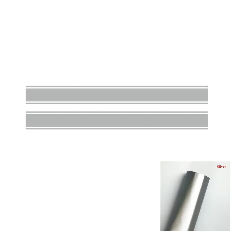 Sport Stripe Hood Bonnet Decal for Mini Cooper (R50–R61, F54–F60) | 2-Piece Engine Cover Vinyl Sticker