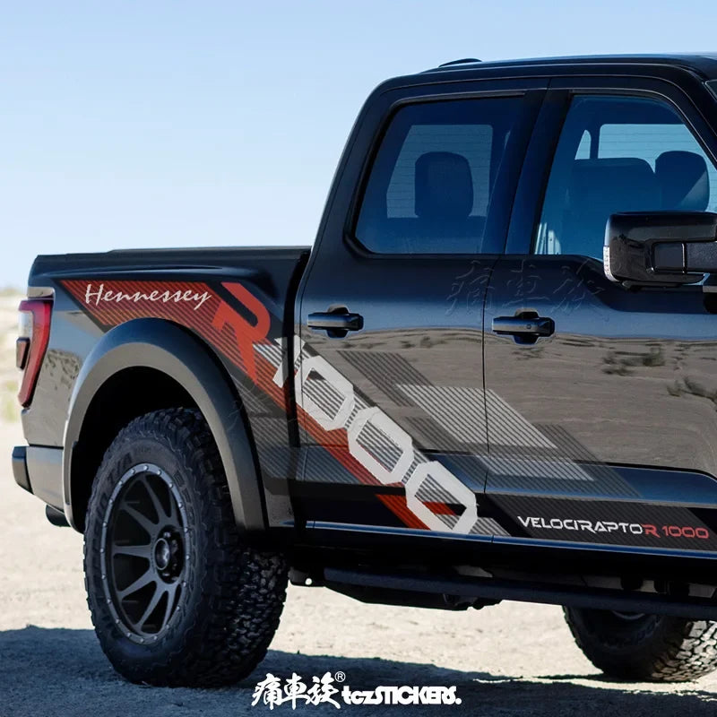 F-150 Raptor R Pickup Off-Road Racing Vinyl Decal | Body Modification Film & Decoration Sticker