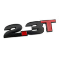 3D Metal 2.3T Displacement Badge for Ford Mustang GT / Shelby EcoBoost | Emblem Sticker