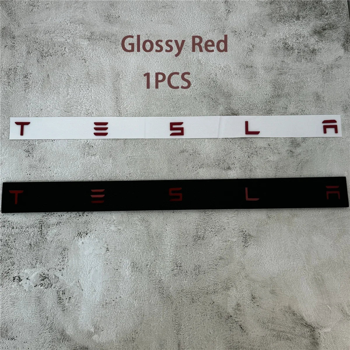 Chrome Tesla Logo Rear Tailgate Emblem Badge | Model 3 / S / X / Y Trunk Sticker Accessory
