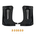 Rear Mudguard Extended Body Kit Flaps & Guards Carbon Fiber for Chevrolet Corvette C8 | Black