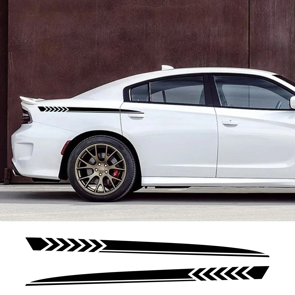 Side Body Decal for Dodge Charger SXT / GT / R/T / Scat Pack / Widebody | Tuning Vinyl Sticker