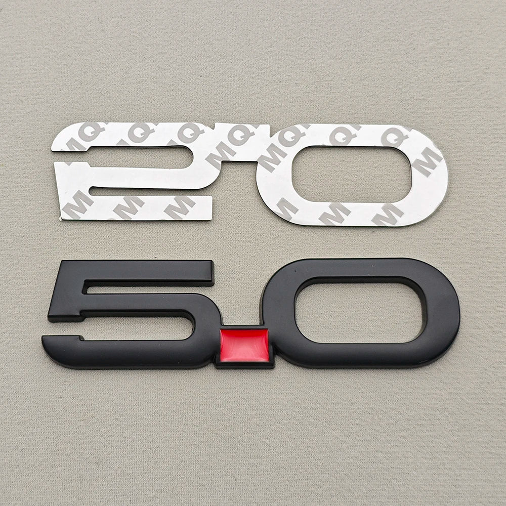 3D Metal 5.0 COYOTE V8 Badge | Grille, Trunk & Fender Emblem for Ford Mustang