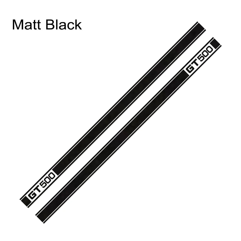 Long Door Side Skirt Stripe Decal for Ford Mustang Shelby GT500 | Sport Vinyl Sticker