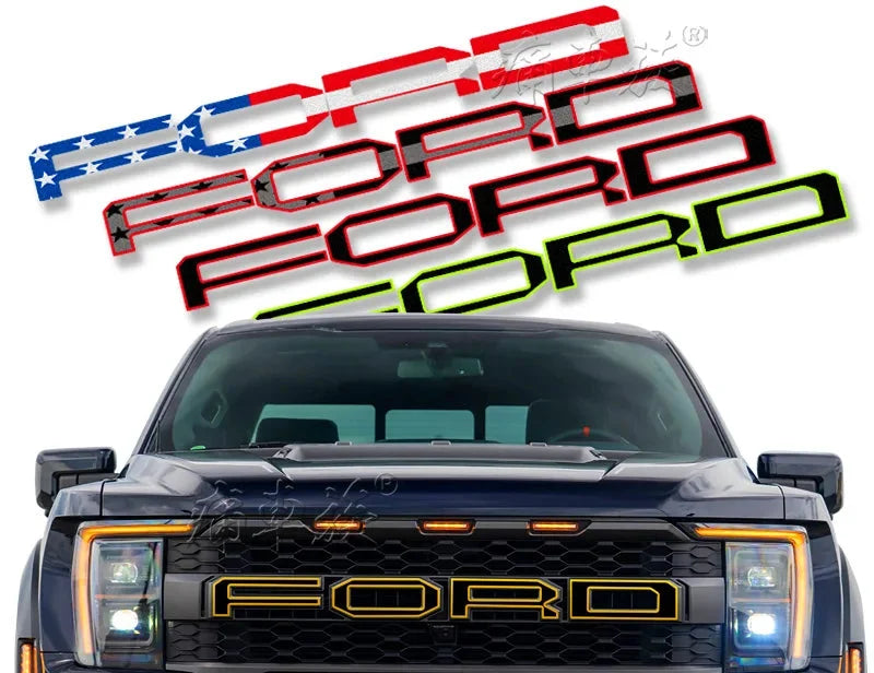 Custom Vinyl Decal Kit for Ford F-150 Raptor 3rd Gen 3.5T (2023) | Special KK Wrap