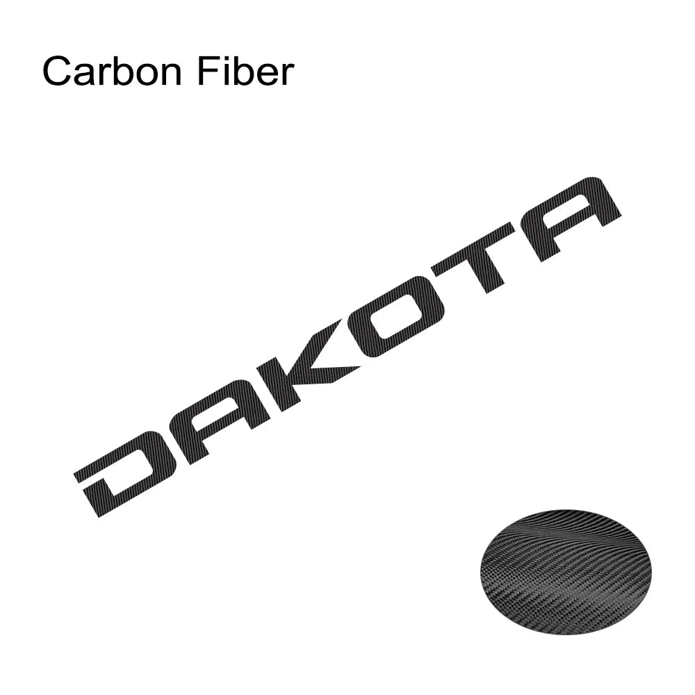 Front Windshield Decal for Dodge Dakota SLT / SXT / 5.9 / R/T | Vinyl Truck Window Sticker