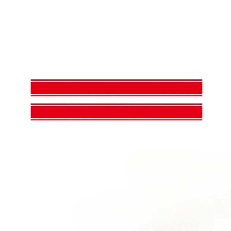 Sport Stripe Hood Bonnet Decal for Mini Cooper (R50–R61, F54–F60) | 2-Piece Engine Cover Vinyl Sticker