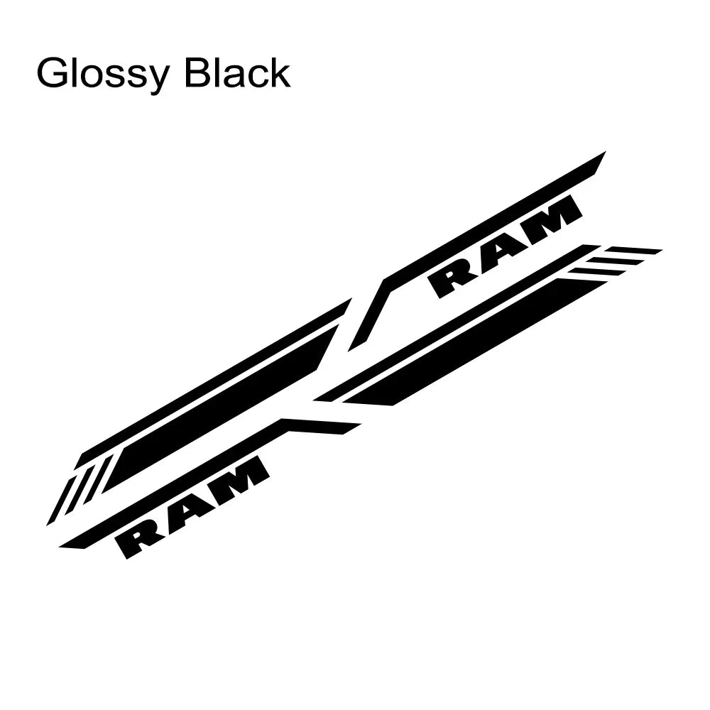 Bed Side Stripe Decal for Dodge RAM 1500 / 2500 / 3500 Rebel / TRX | Pickup Vinyl Graphic