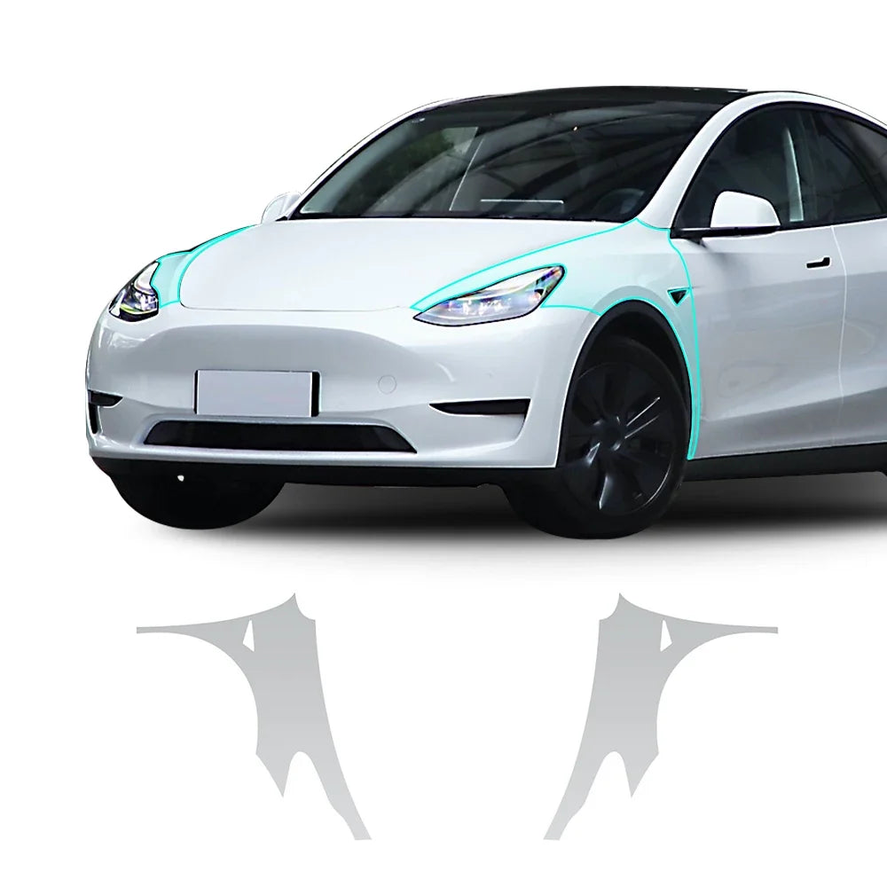 Precut PPF for Tesla Model Y (2020–2024) | 9-Mil TPU Paint Protection Film Clear Bra