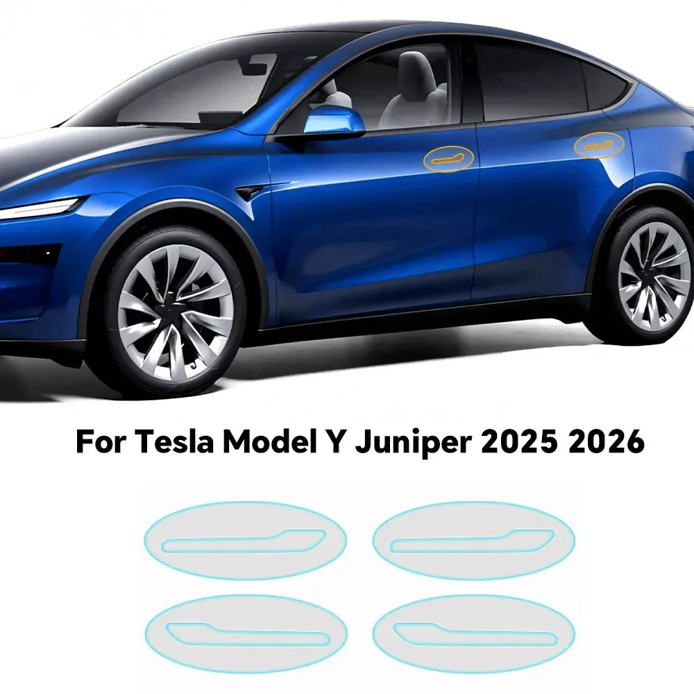 Precut PPF for Tesla Model Y Juniper (2025–2026) | TPU Headlight, Door Handle, Mirror & Tail Light