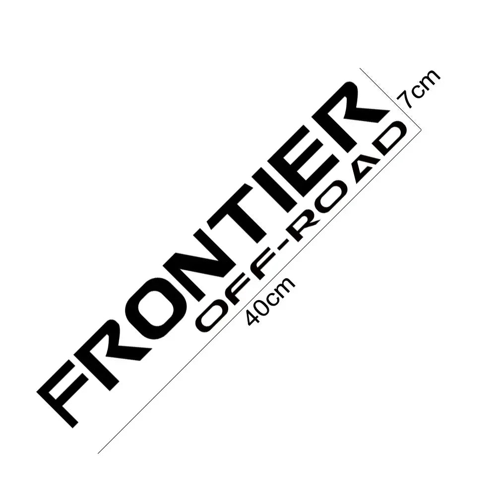 Trunk Bed Side Decal for Nissan Frontier | Custom Vinyl Truck Graphic 2-Pack