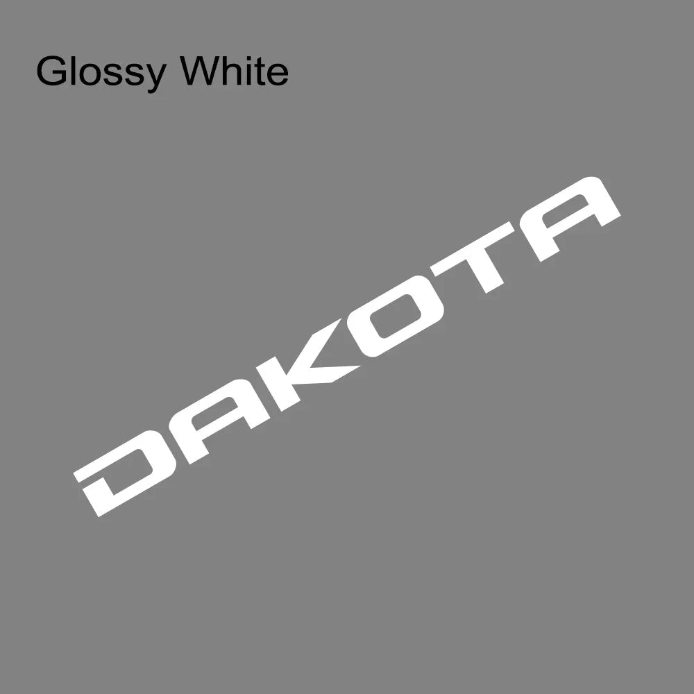 Front Windshield Decal for Dodge Dakota SLT / SXT / 5.9 / R/T | Vinyl Truck Window Sticker