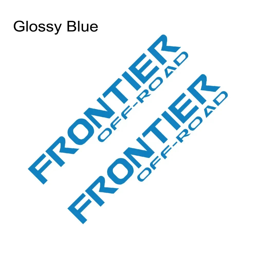 Trunk Bed Side Decal for Nissan Frontier | Custom Vinyl Truck Graphic 2-Pack