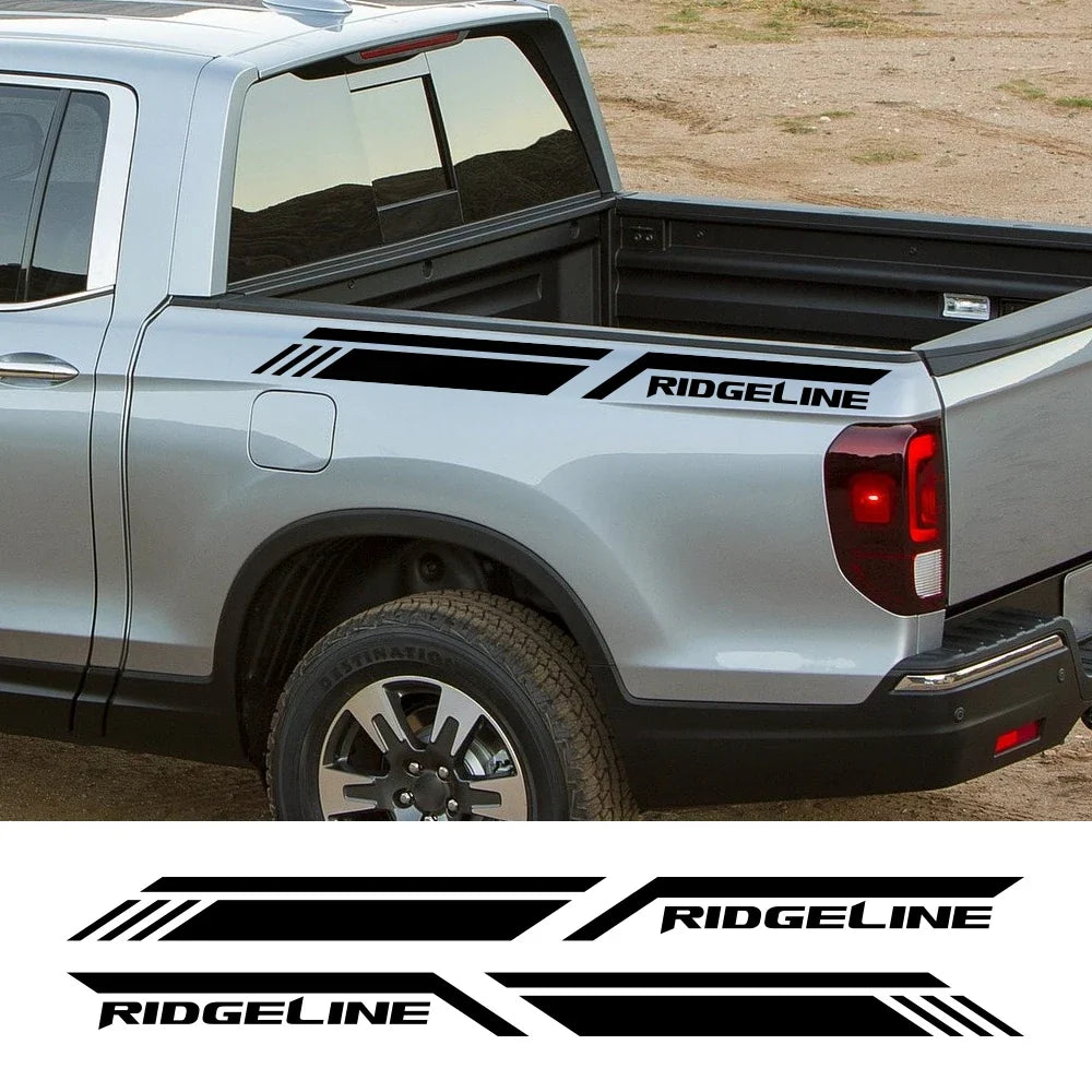 4x4 Trunk Side Stripe Decal for Honda Ridgeline | Vinyl Truck Graphics