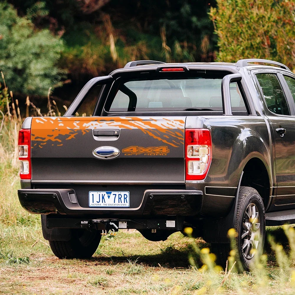 Universal 4x4 Off-Road Tailgate Decal | Fits Ford Ranger, Isuzu D-Max, Chevrolet, VW Amarok, Toyota Hilux & More