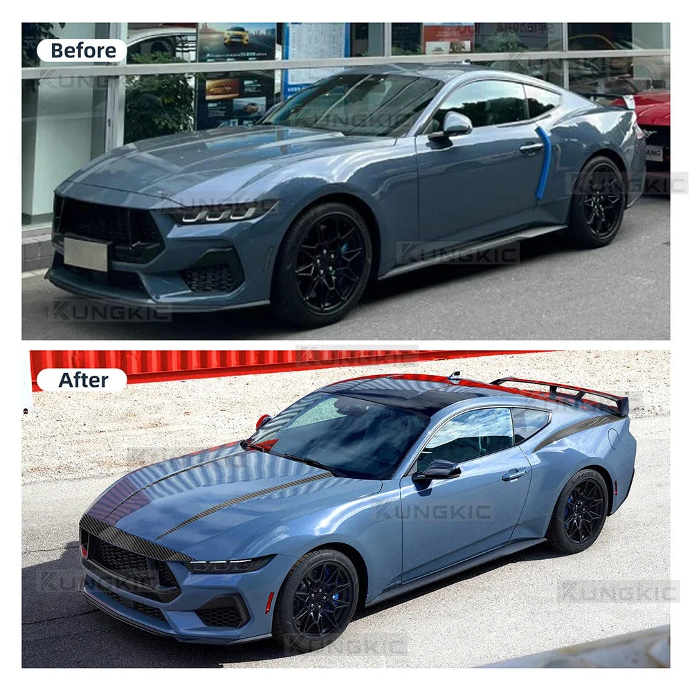 Paint Protection Film for Ford Mustang (2024-2026) | Anti-Scratch TPU Clear Bra