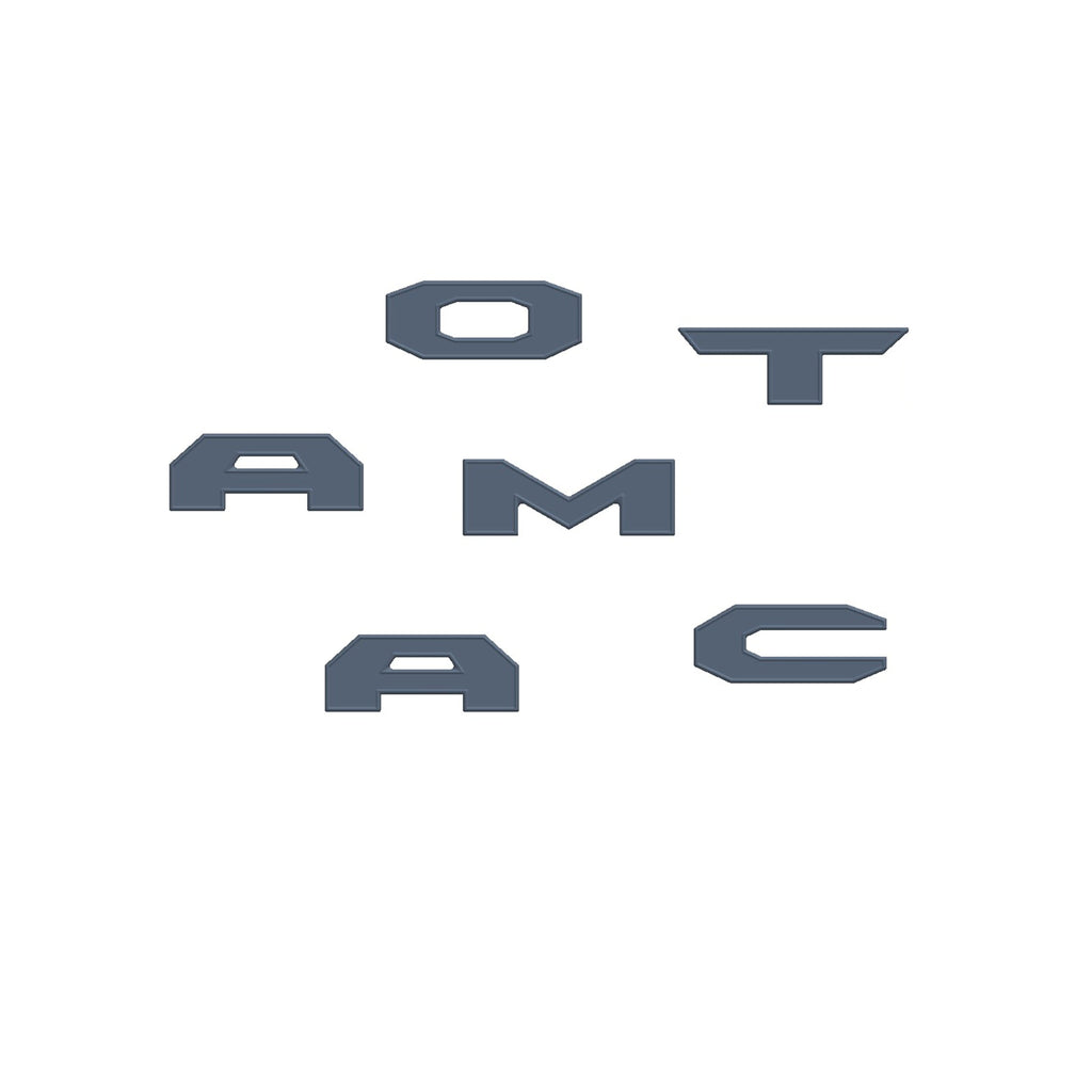 Glovebox Letters (2024+ Tacoma) - HERITAGE BLUE