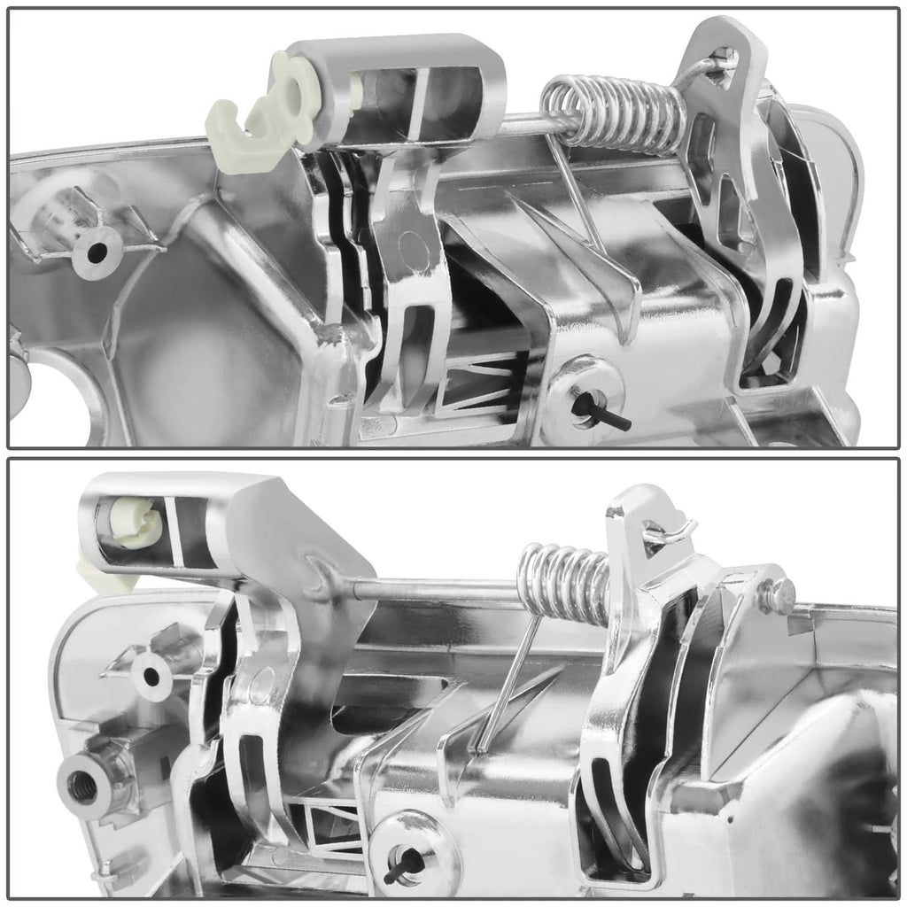 2010-2014 Honda Ridgeline Door Handle Covers w/ Camera Hole Chrome