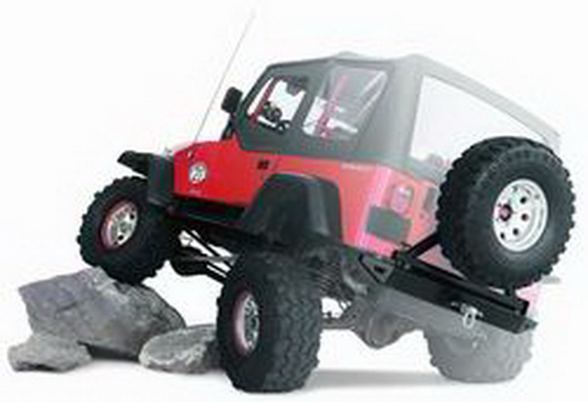 Rock Crawler Rear Bumper for 1976-1983 Jeep CJ5 / 1976-1986 Jeep CJ7 - Tire Carrier Compatible
