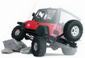 Rock Crawler Rear Bumper for 1997-2006 Jeep Wrangler TJ - Tire Carrier Compatible