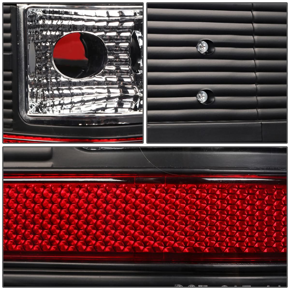 07-14 Chevy Silverado GMC Sierra C-Bar 3D LED Tron Style Tail Lights