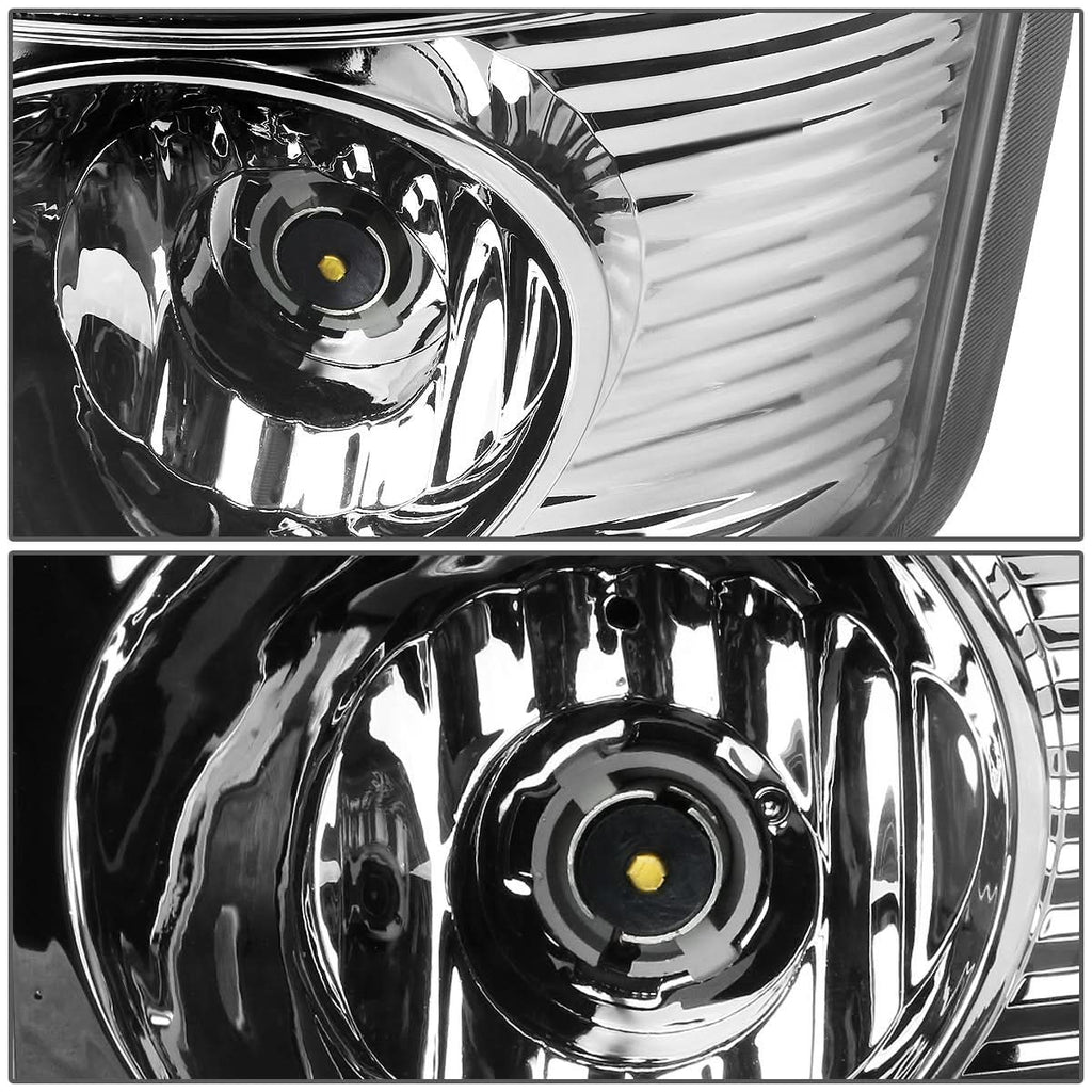 02-06 Dodge Ram LED Tail Lights - Chrome Red