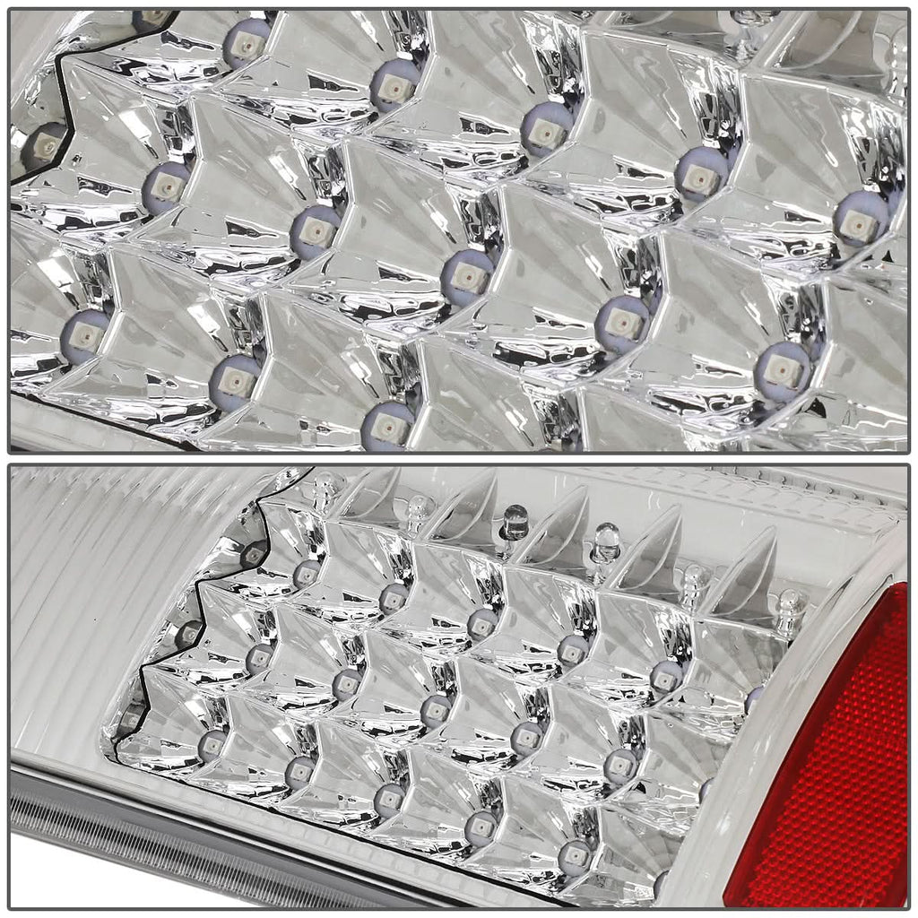 97-07 Ford F-150 F-250 F-350 F-450 F-550 LED Tail Lights Chrome