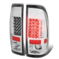 08-16 Ford F-250 F-350 F-450 F-550 Super Duty LED Tail Lights Chrome