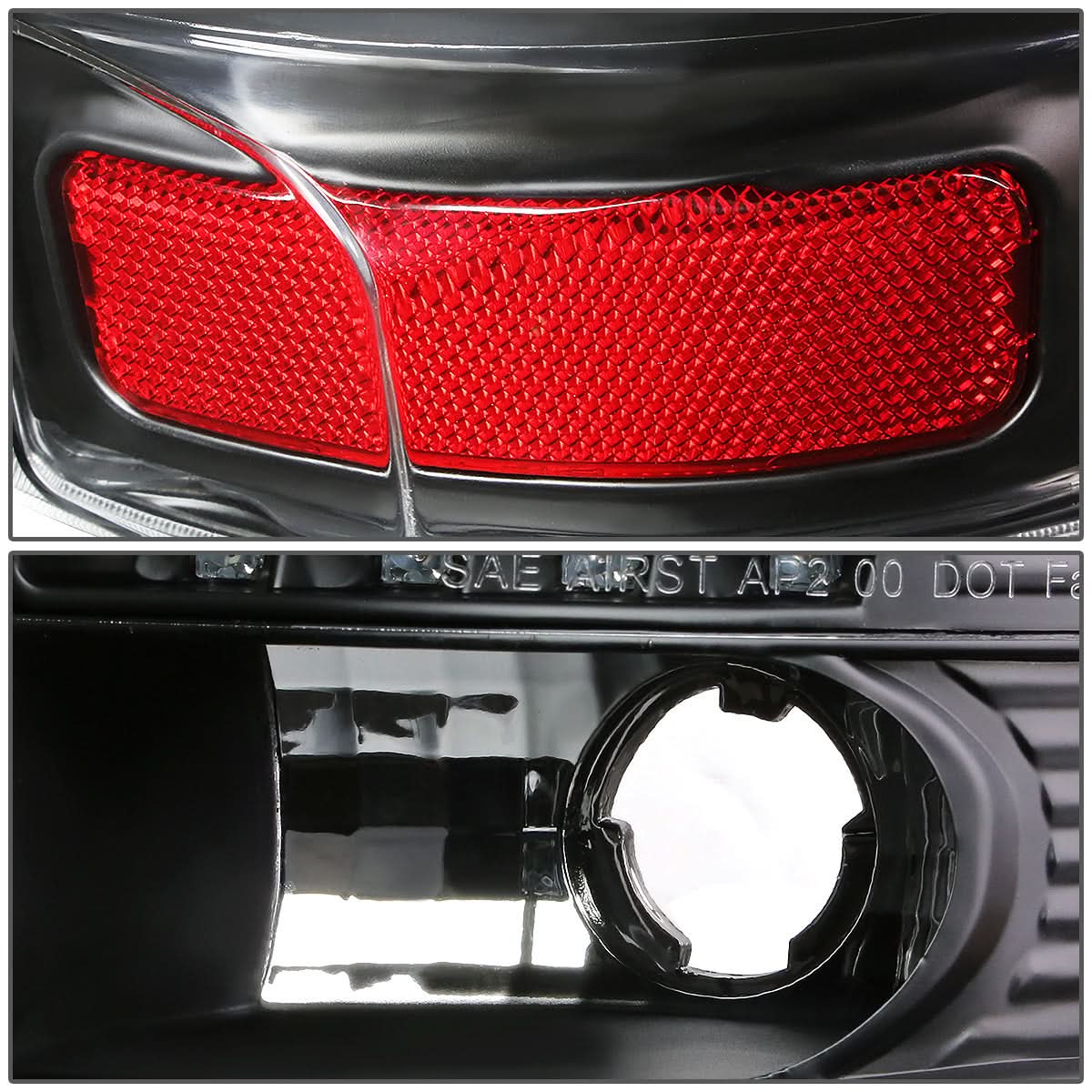 00-06 Chevy Tahoe Suburban GMC Yukon C-Bar 3D U-Halo LED Tail Lights