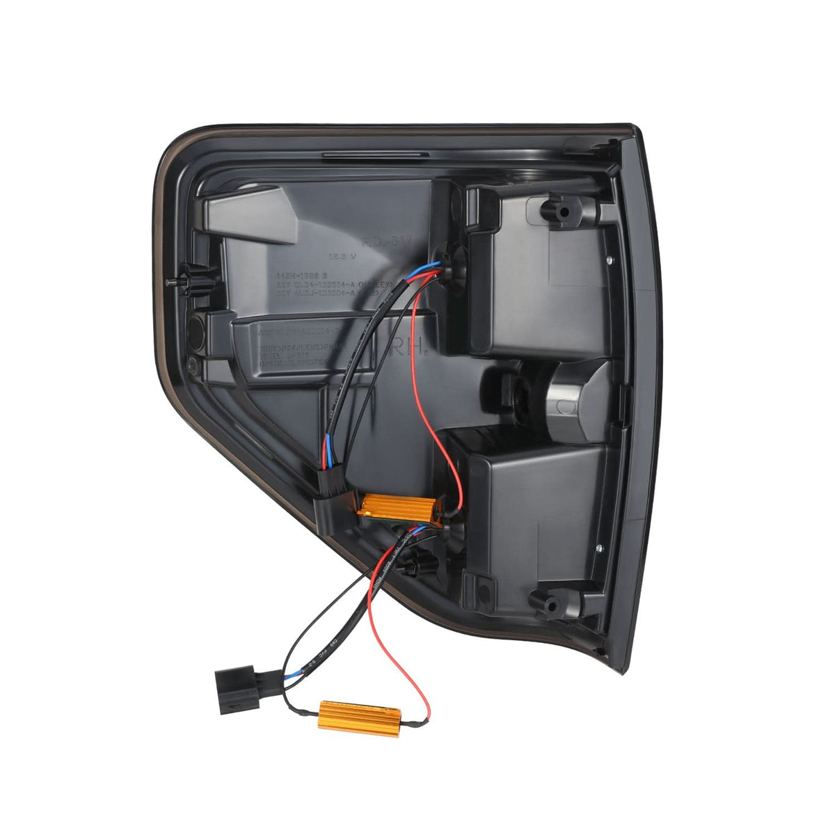 09-14 Ford F-150 LED Tail Lights - Smoke / Red