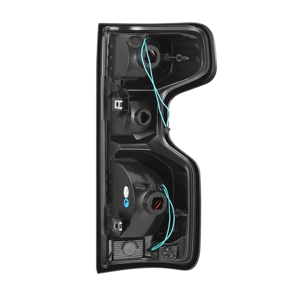 2019-2024 Chevrolet Silverado 1500 LED Tail Lights Clear Lens