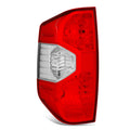 2014-2021 Toyota Tundra Passenger Side Tail Light Red Clear Lens