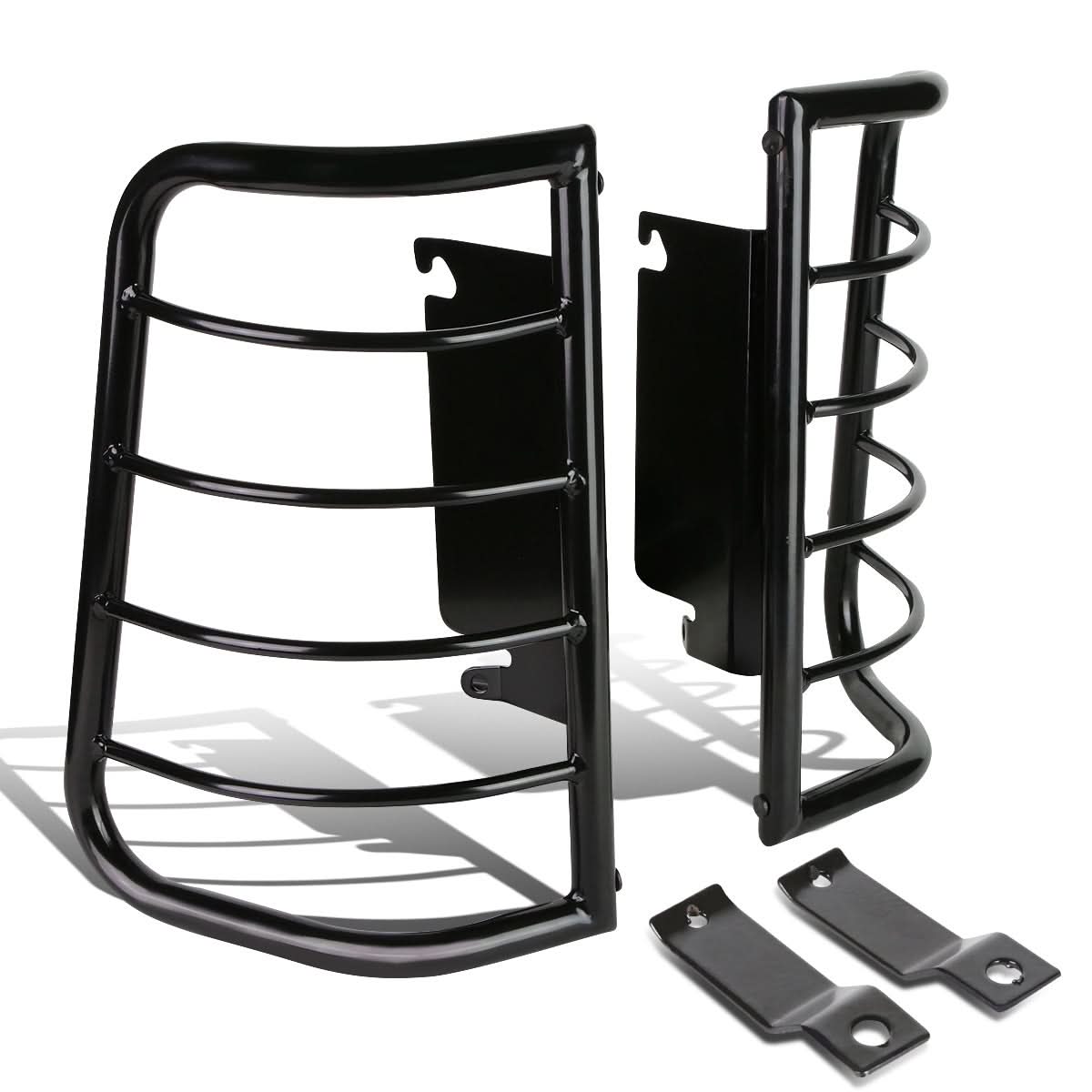99-07 Ford F-250 F-350 F-450 F-550 Super Duty Tail Light Guard Black
