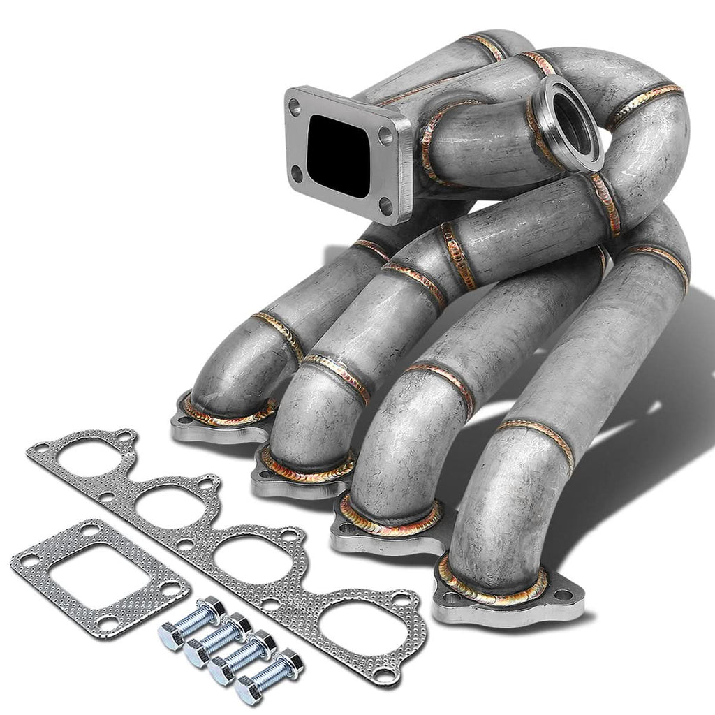 Honda B-Series Top-Mount Turbo Manifold T3 Flange Stainless Steel