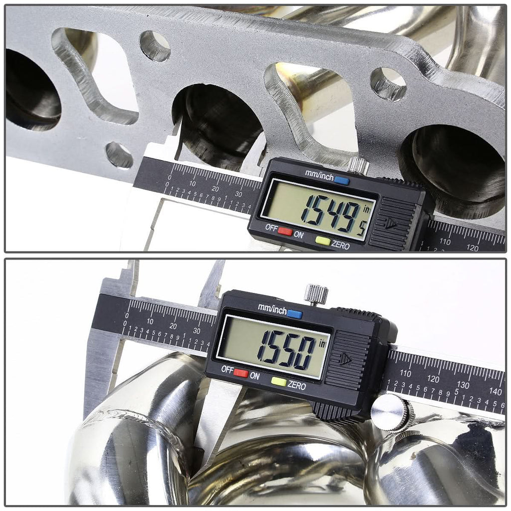 2000-2004 Ford Focus Zetec Turbo Manifold Stainless Steel T3 Flange
